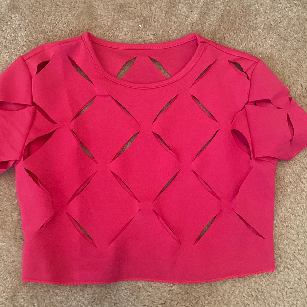 Cutout crop top